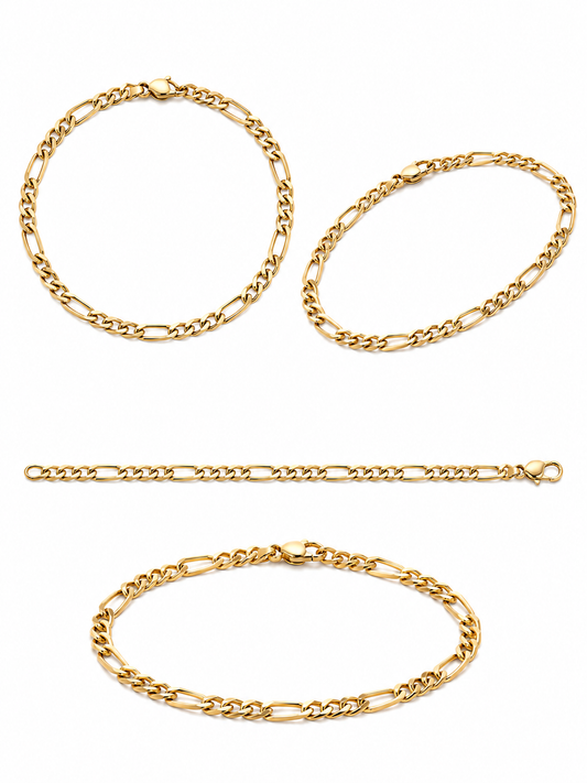 Armband in 18 karaat/750 geelgoud, 4,73 g
