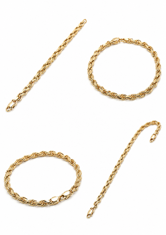18/750 geelgouden armband