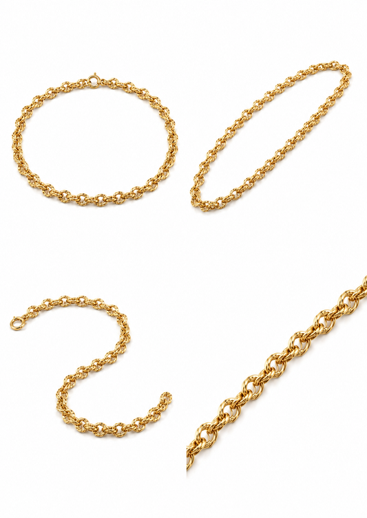 Armband in 18k/750 geelgoud, 4,72 g