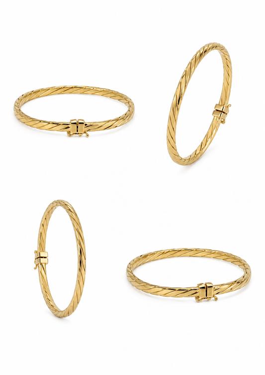 Armband in geelgoud, 18 karaat/750, 6,98 g