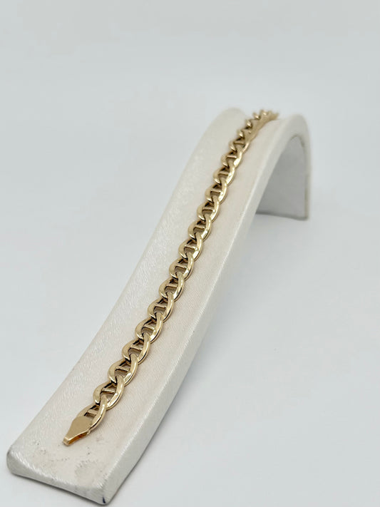 Bracelet in 18-carat/750 yellow gold