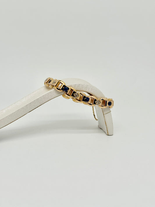 Vintage yellow gold bracelet