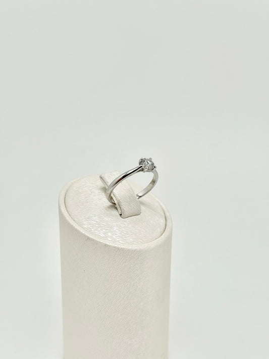 Diamond ring 0.40 ct EVS2