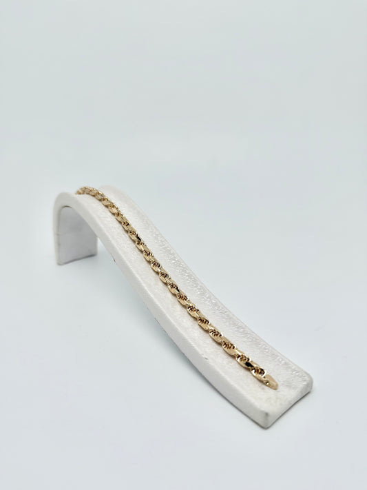 18/750 yellow gold bracelet