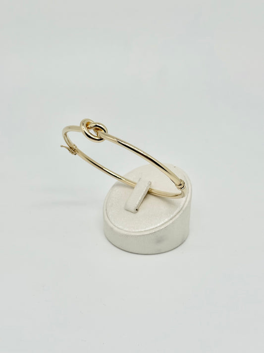 Geelgouden knooparmband