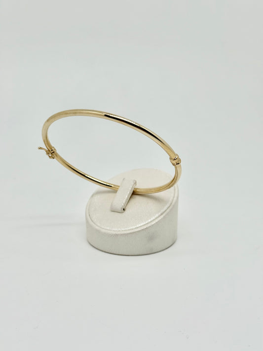 Bracelet rond en or jaune