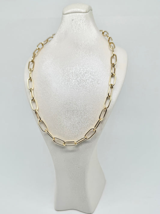 Yellow gold chain, 6.73g, 18k/750