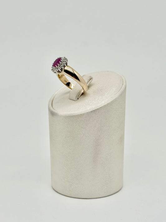 14k/585 yellow gold ring, 6.93 g