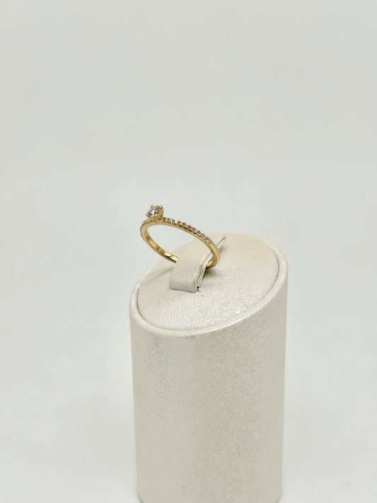 Bague fiancailles, diamant naturel