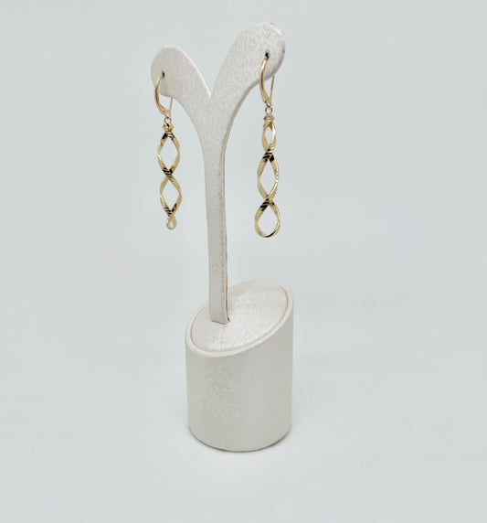 Boucles d'oreilles festives, or 18 carats