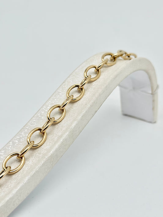 Bracelet en or jaune, 18 carats/750, 7,97 g