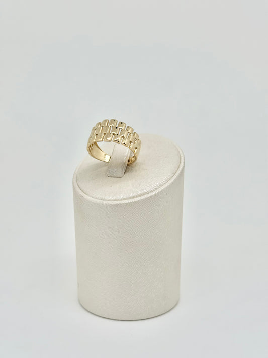 Geelgouden ring, 18k/750