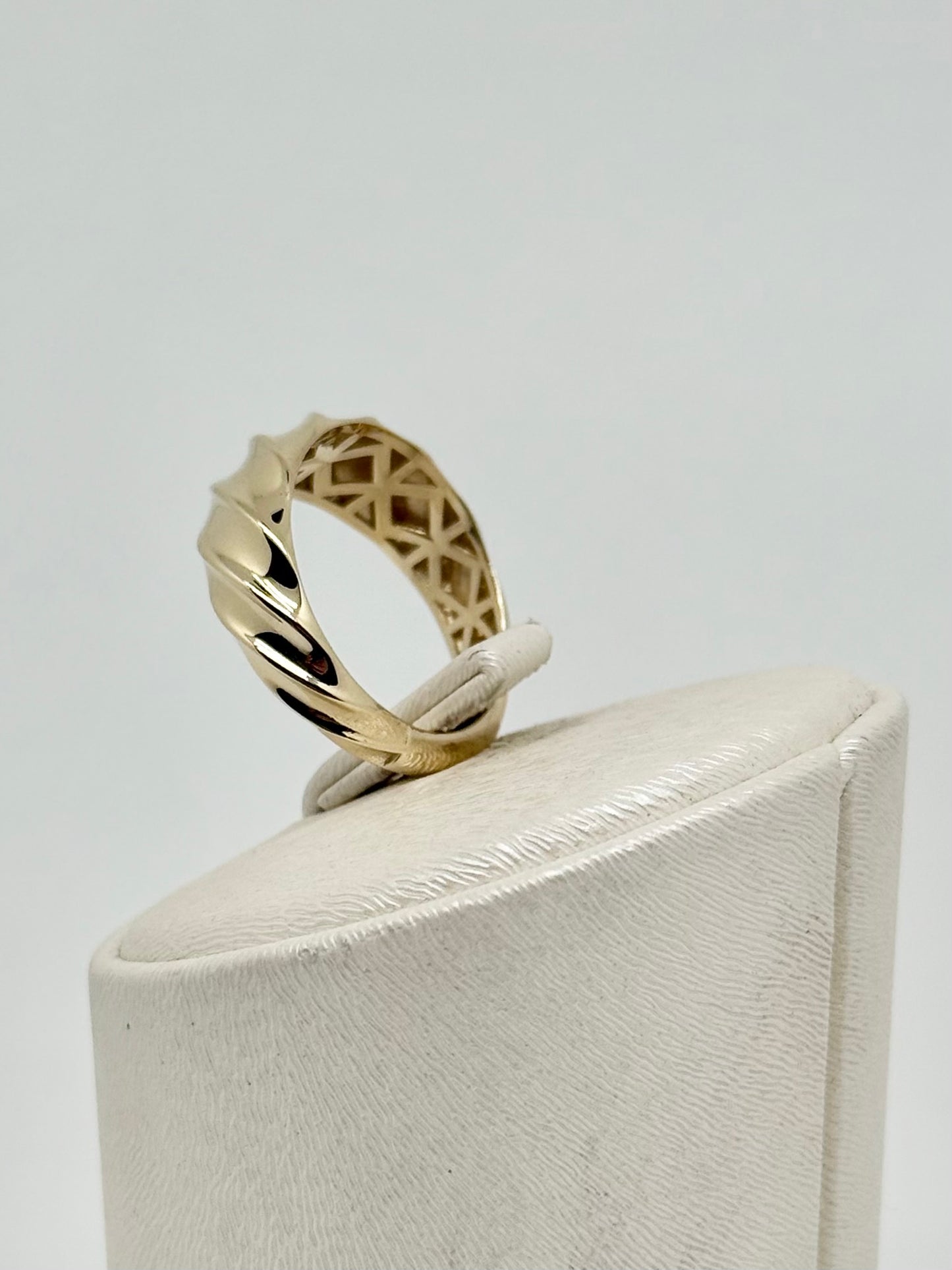 18k/750 geelgouden ring