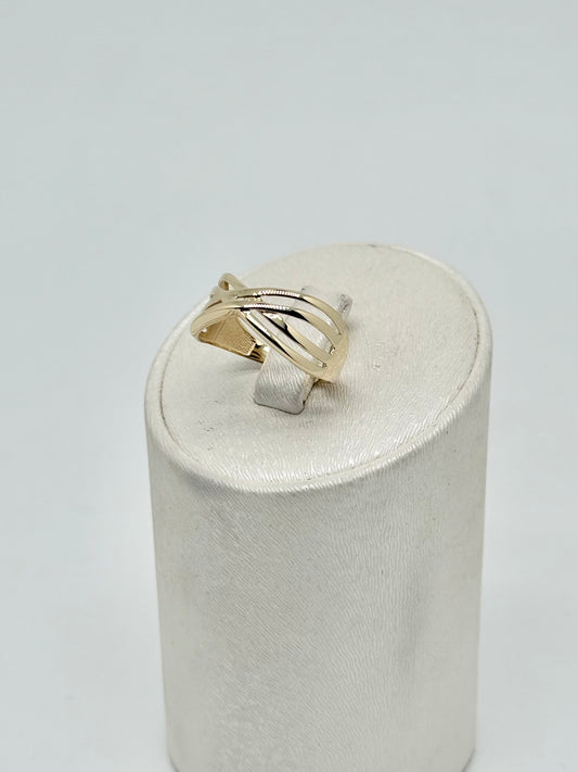 18k/750 geelgouden ring