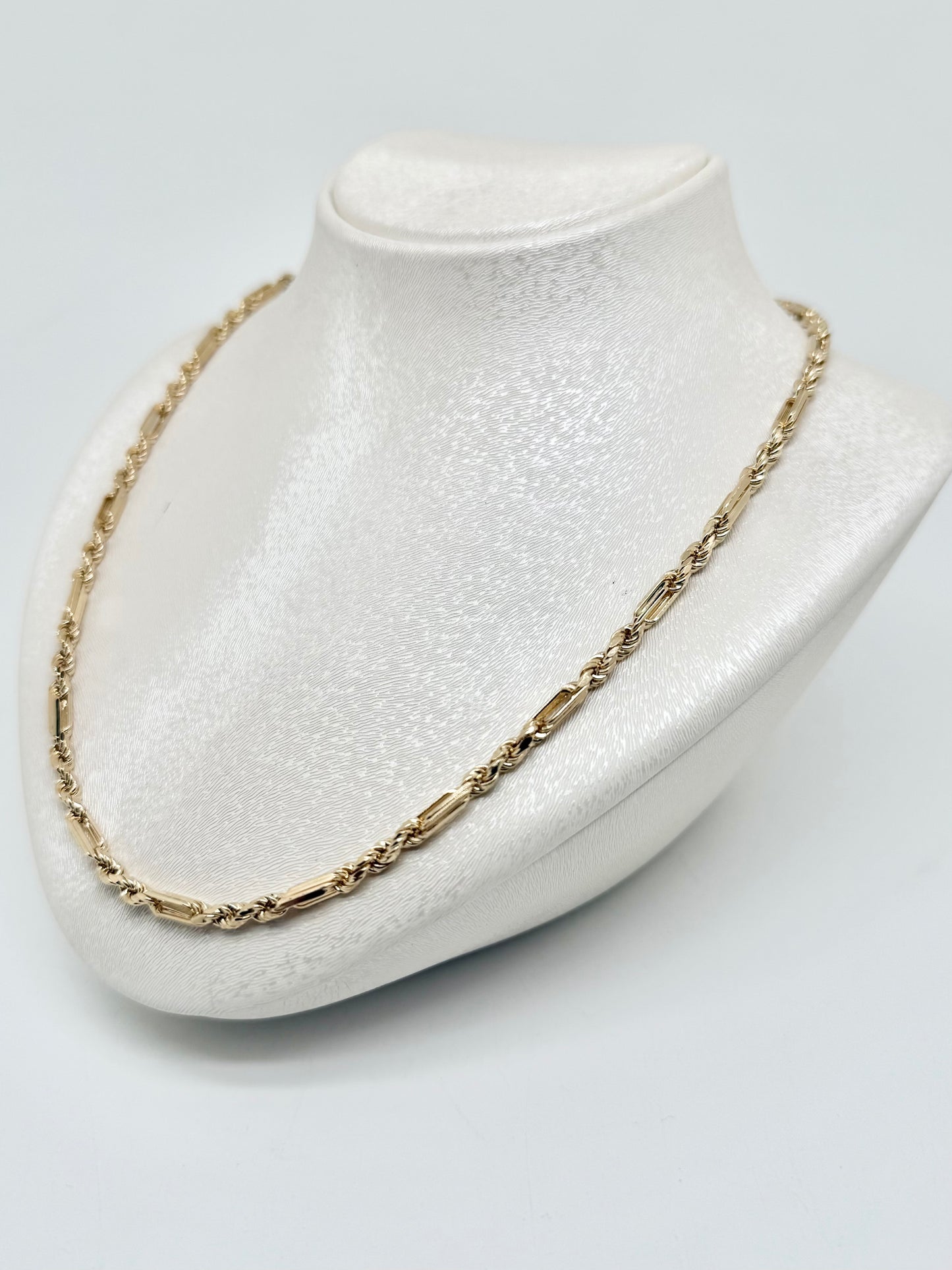 Yellow gold chain, 18 carats/750, g, 50 cm.