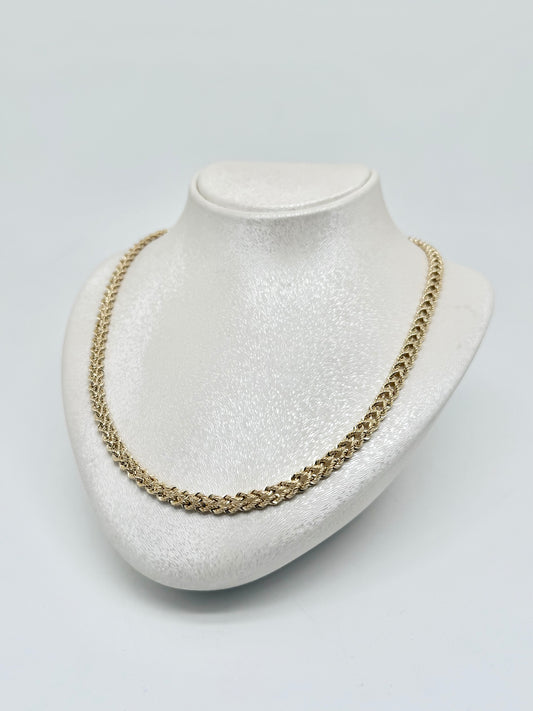 Yellow gold chain, 18 carats/750, 9.16 g, 50 cm.