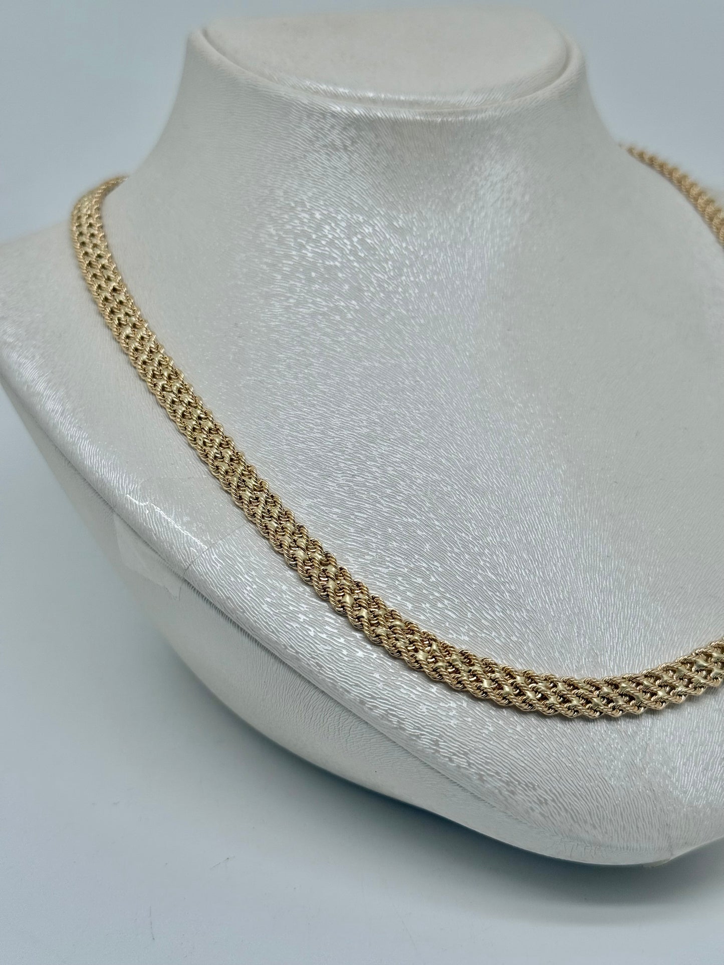 Yellow gold chain, 18 carats/750, 9.97 g, 50 cm.