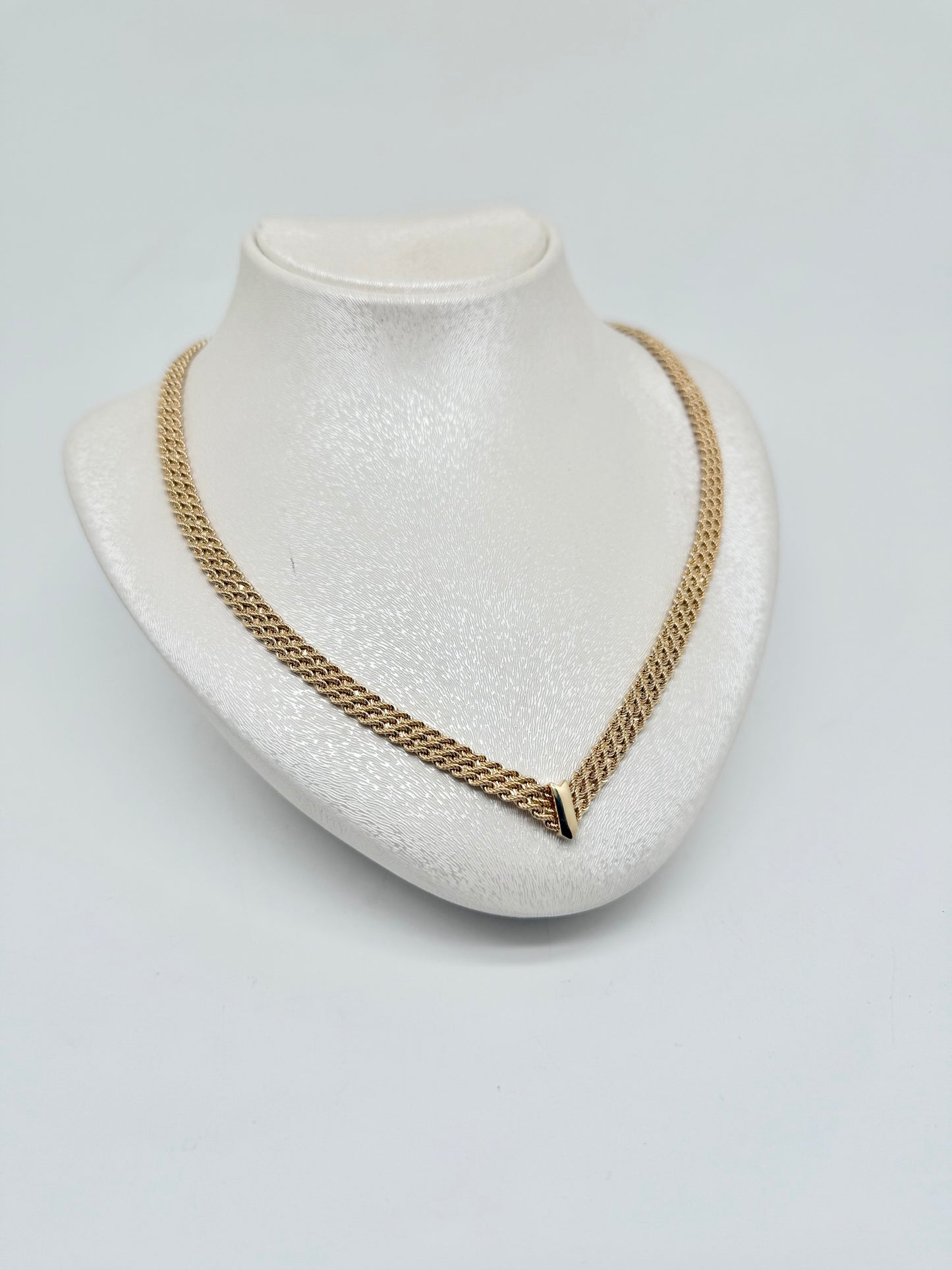 Gold necklace, 18 carats/750, 10.85g