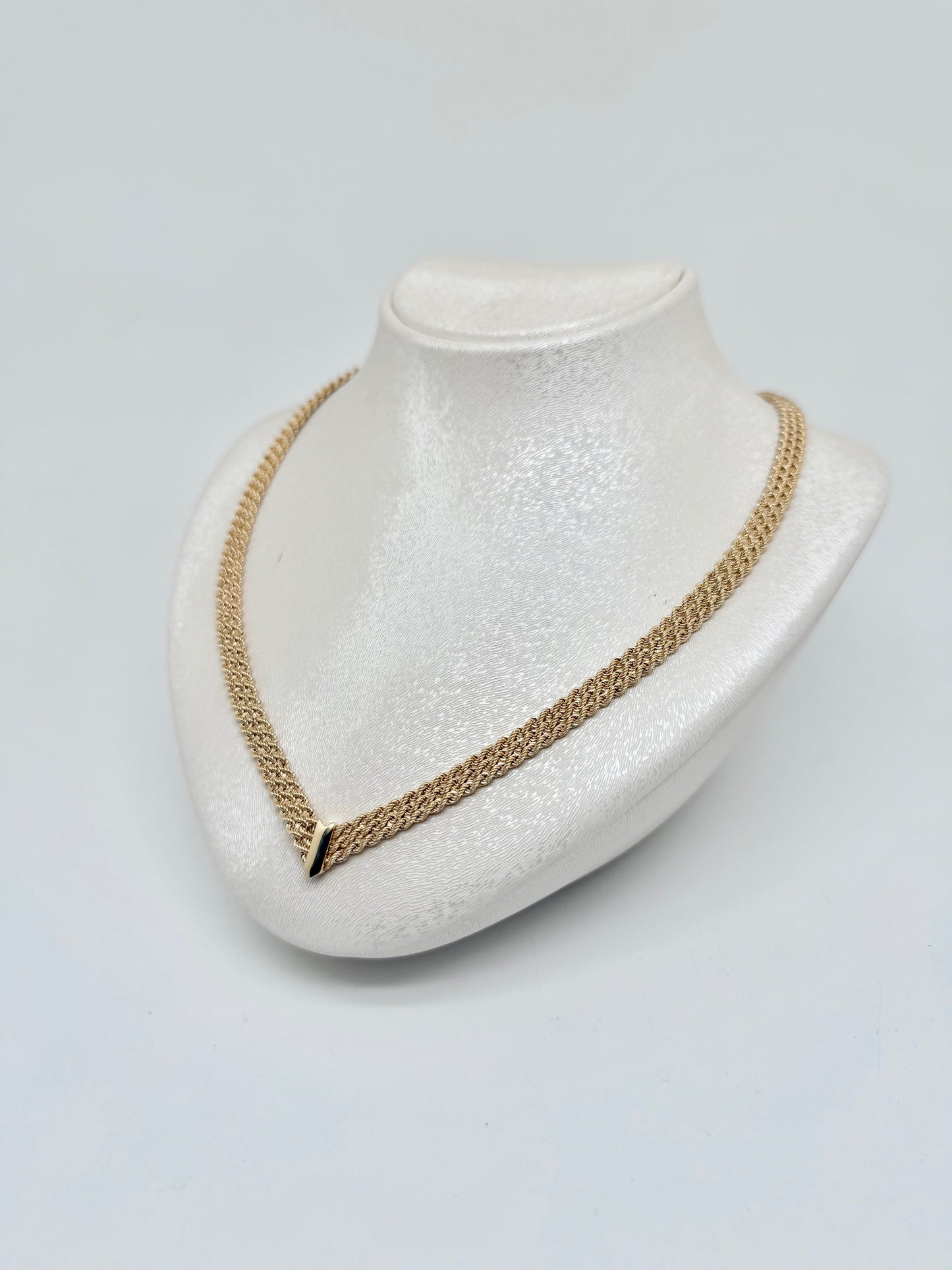 Gold necklace, 18 carats/750, 10.85g