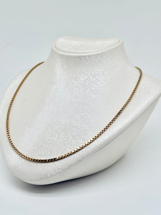 Rose gold necklace, 18 carats/750, 16.21g