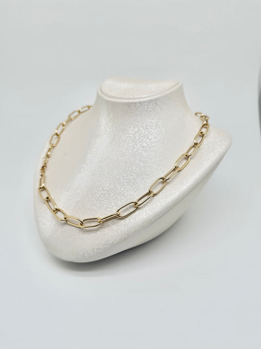 Yellow gold chain, 6.73g, 18k/750
