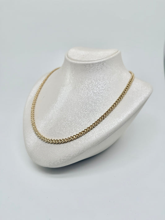 Yellow gold necklace, 18 carats/750, 6.41 g