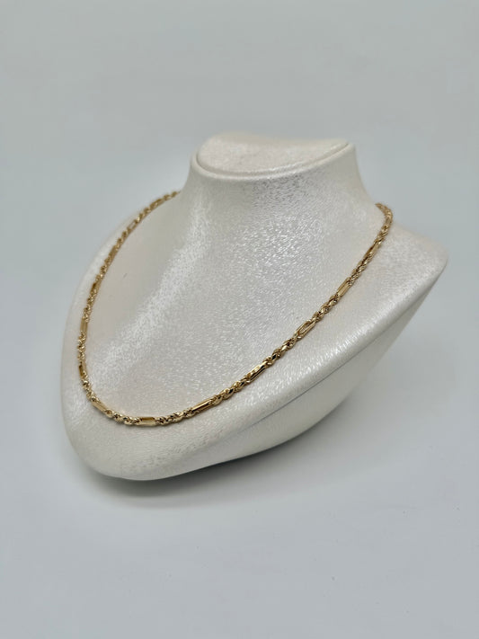 Yellow gold chain, 12.34 g