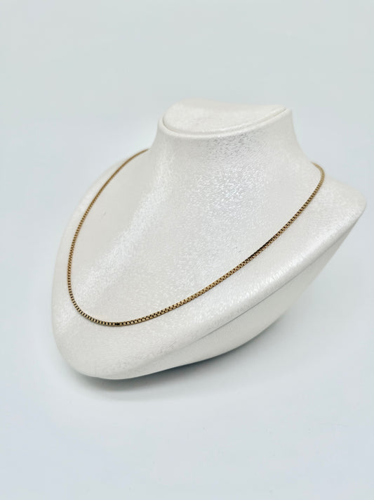 Yellow gold necklace, 18 carats/750, 8.65g