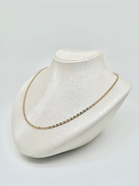 18k/750 yellow gold necklace -