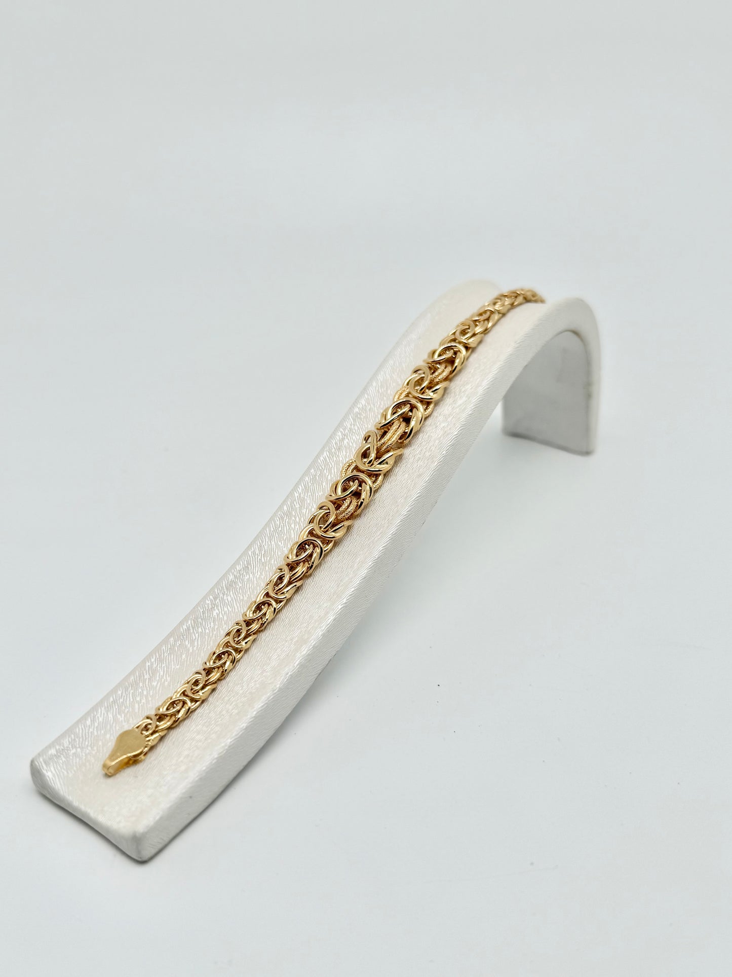 18k/750 yellow gold bracelet, 7.80g