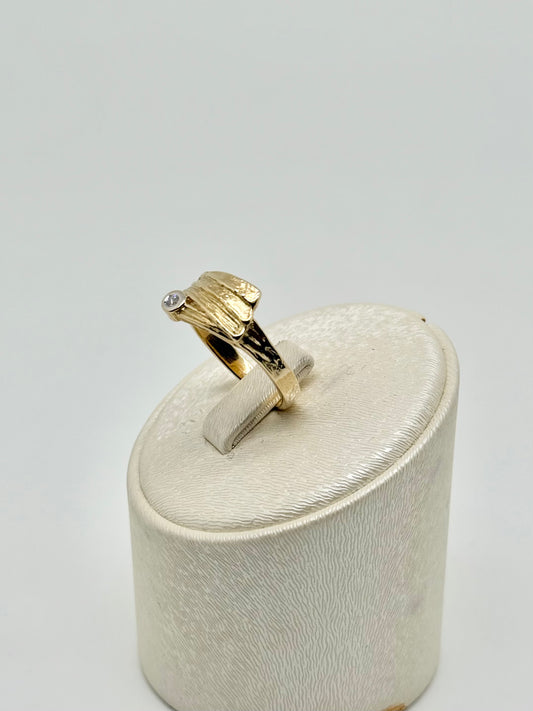 Geelgouden ring