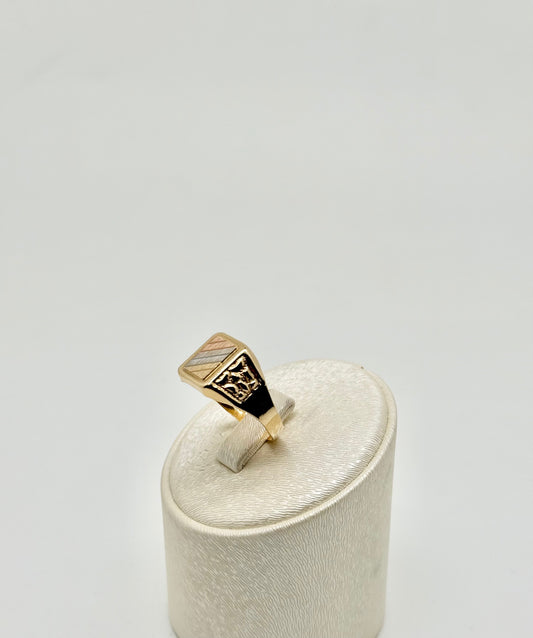 Geelgouden ring