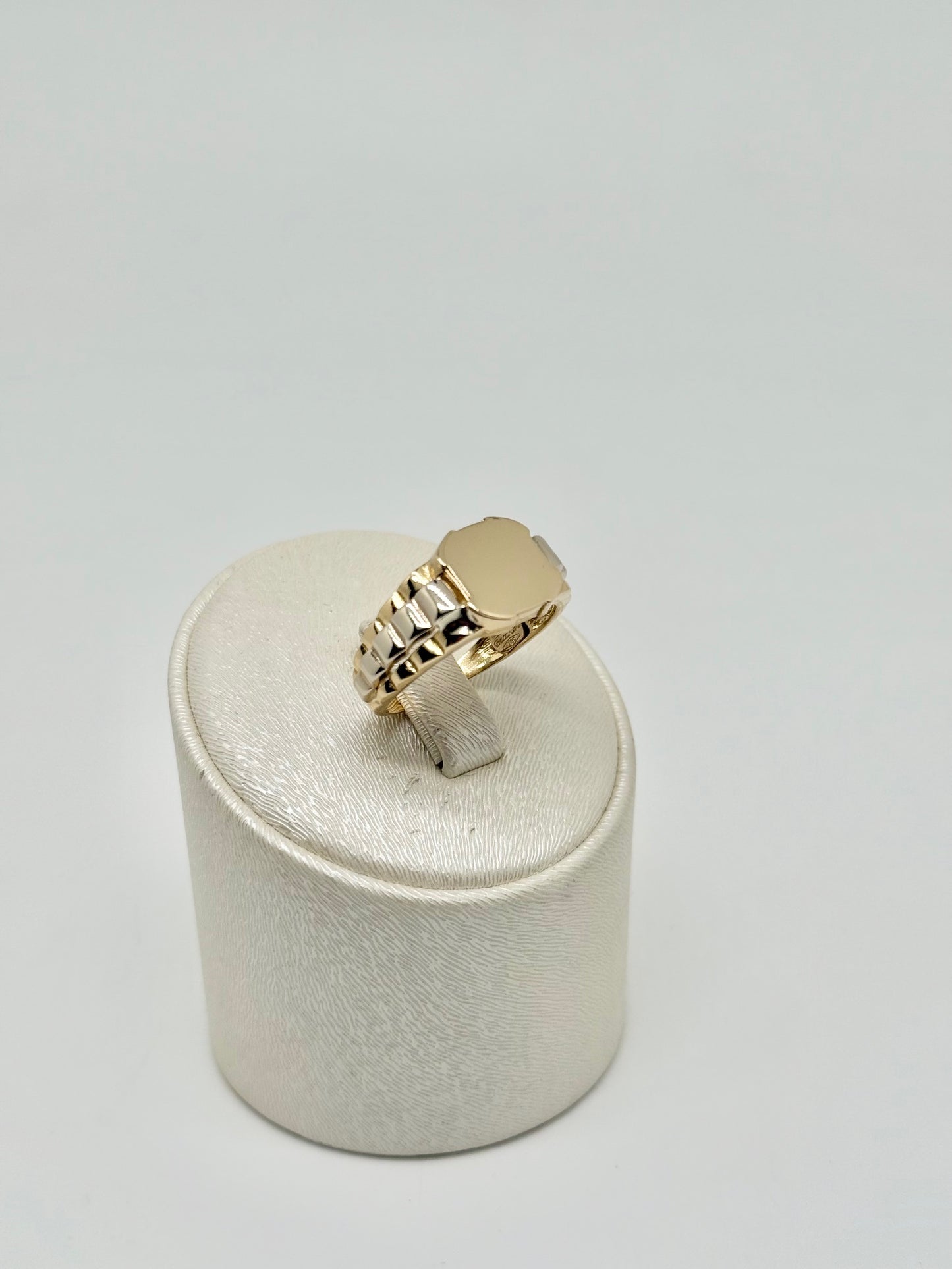 Herenring in 18k/750 geelgoud, 4,26g