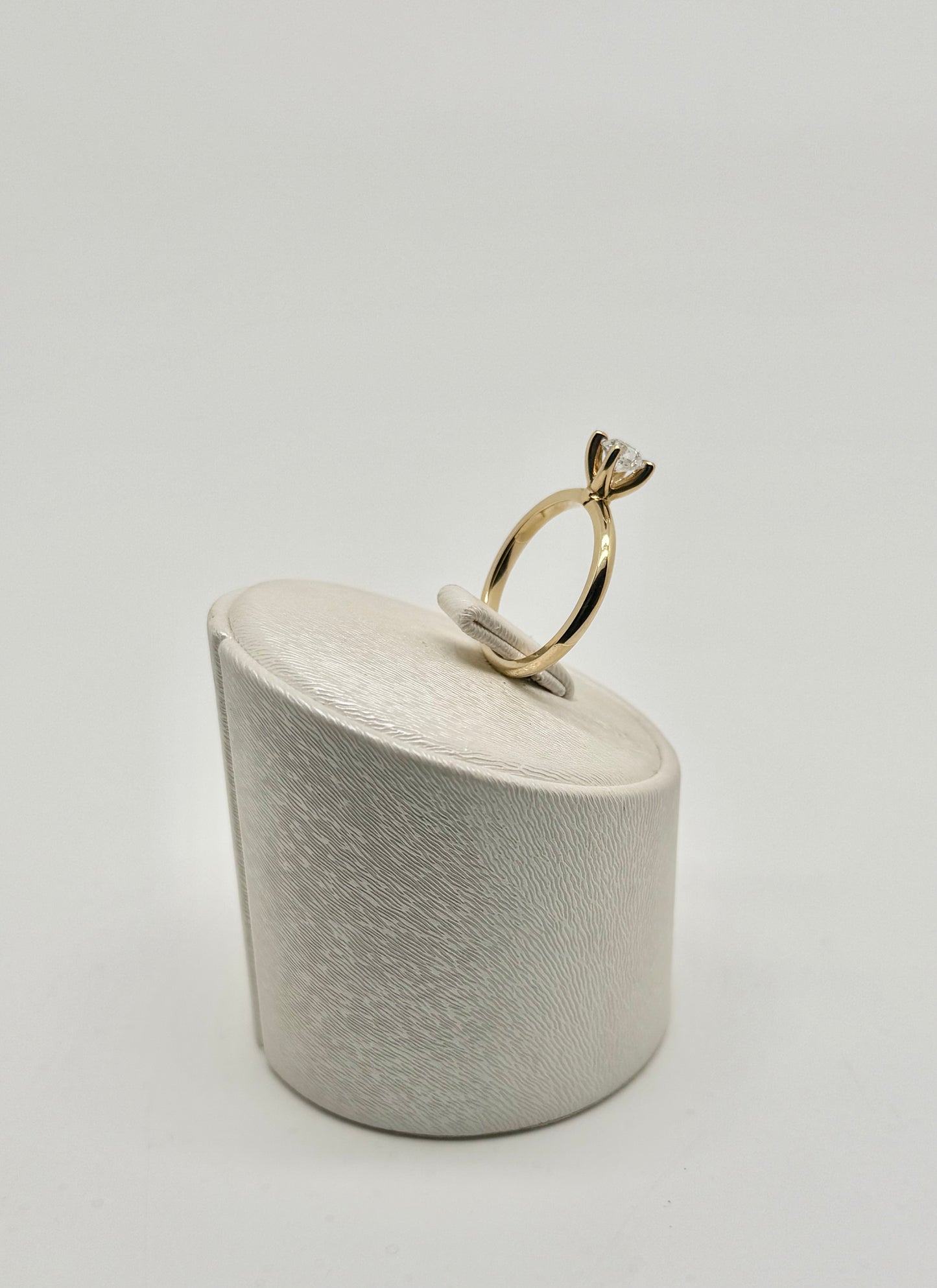 Bague de fiancailles rond brilliant