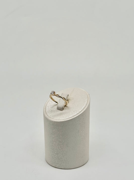 Bague or jaune - 0,31ct TCW