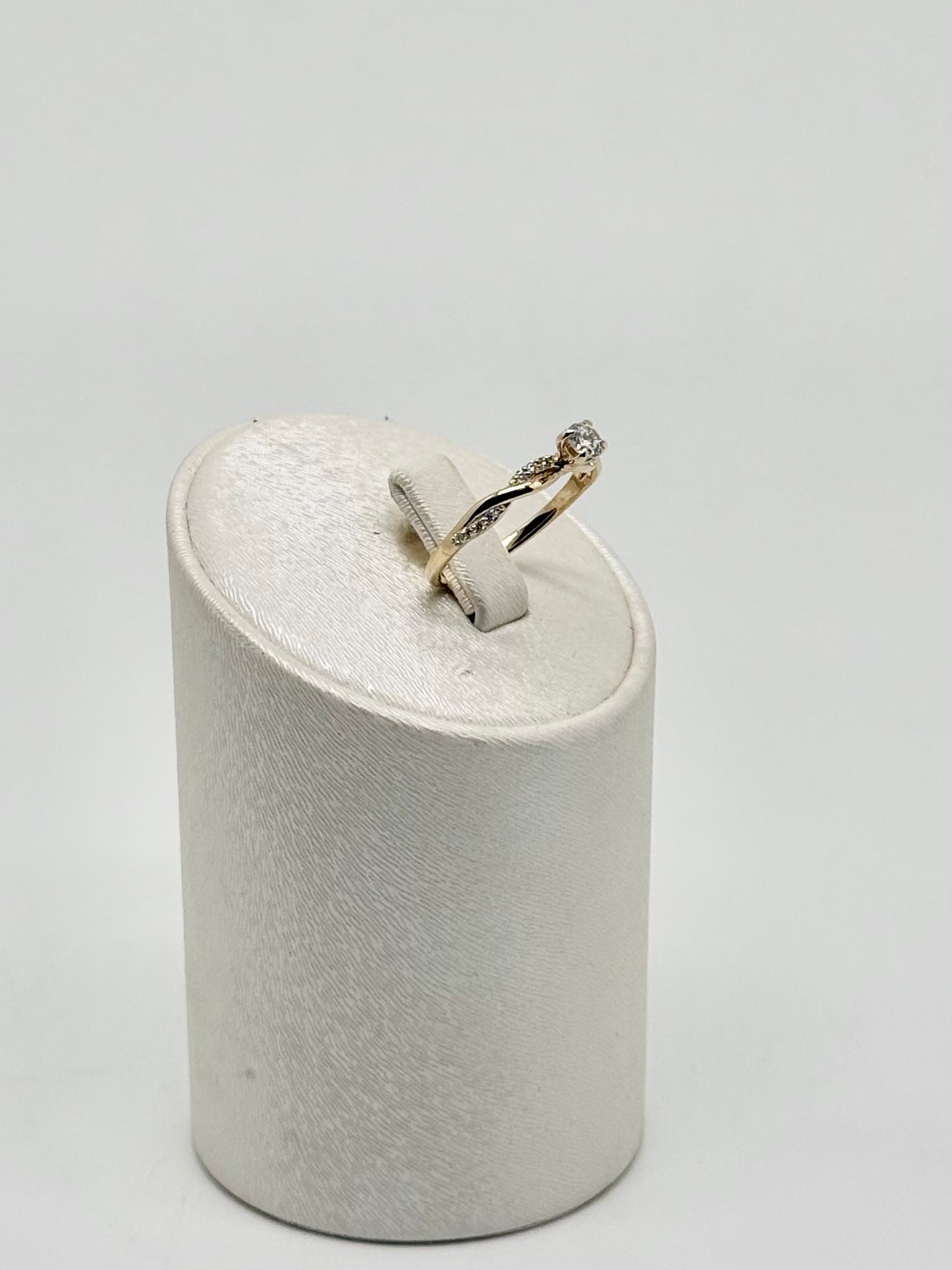 Bague or jaune - 0,31ct TCW