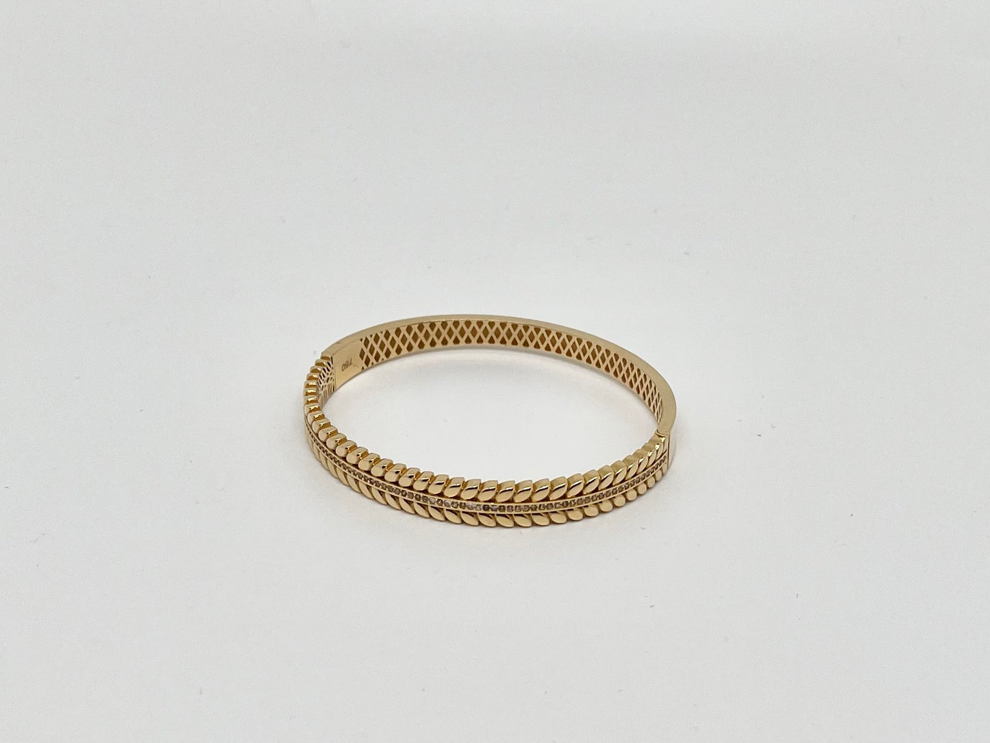 Yellow gold bracelet