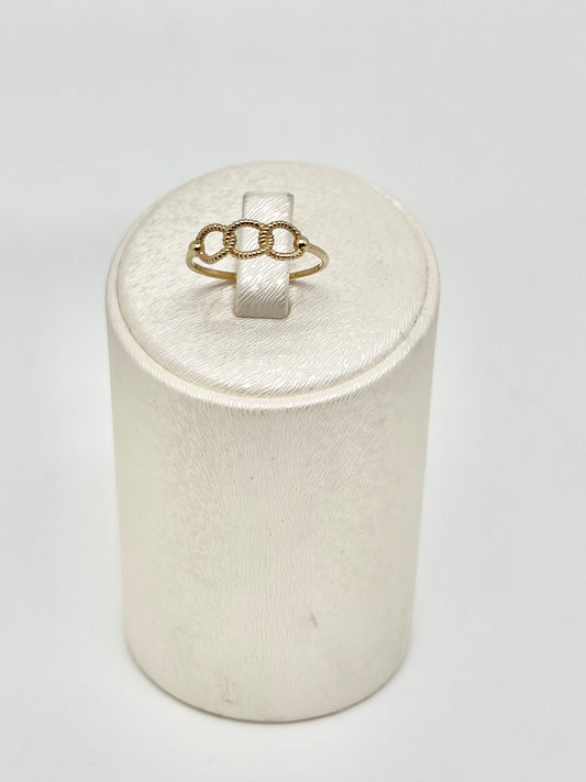 Geelgouden ring
