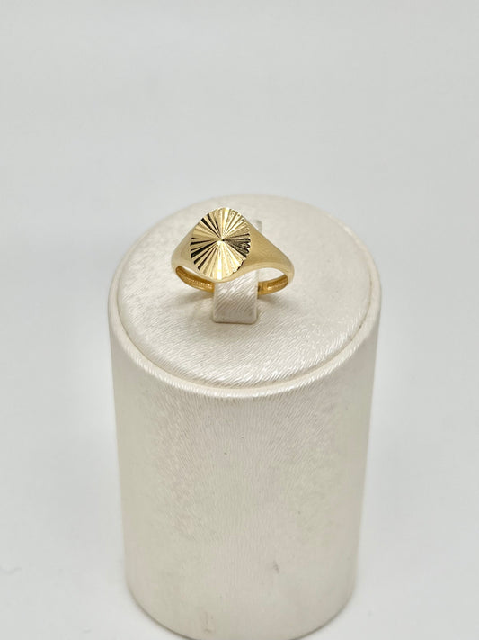 Geelgouden ring