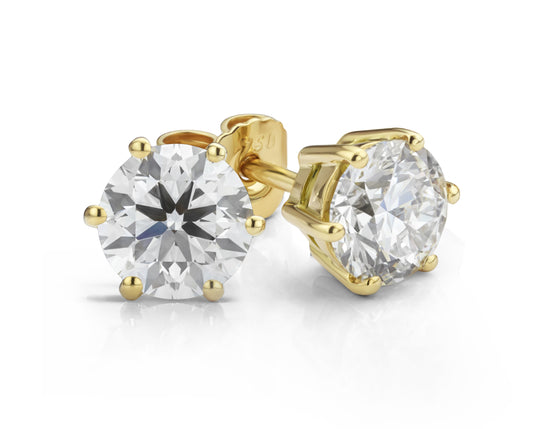 Studs round brilliant 0,40ct